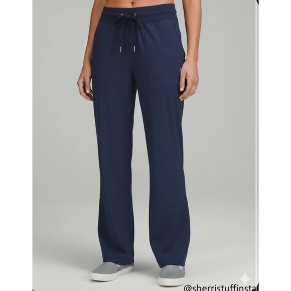 lululemon athletica Pants - Like New Lululemon Studio Pant II Regular Activewear Unlined Size 2 INaval Blue